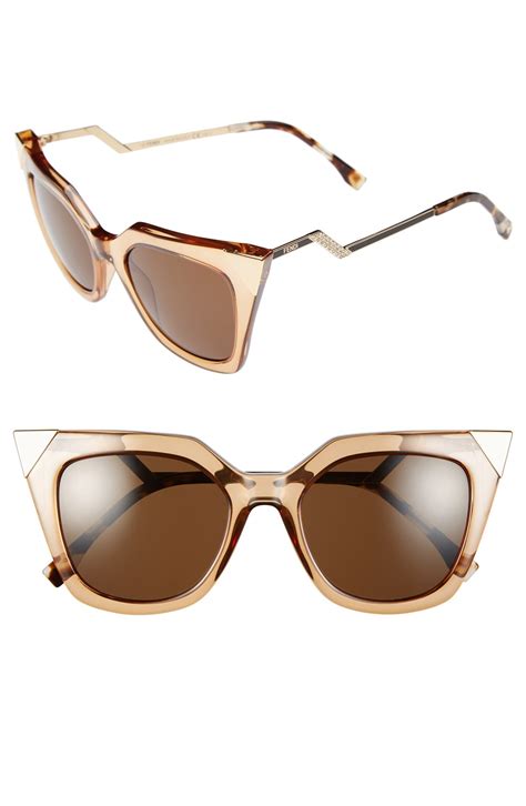 fendi cat eyes sunglasses